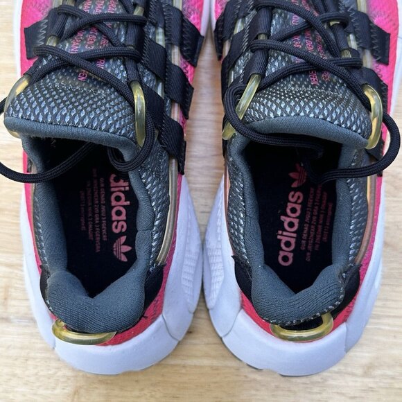 Adidas LXCON Running Shoes Black Scarlet Red White G27579 Men's Size 6.5 - Picture 11 of 13